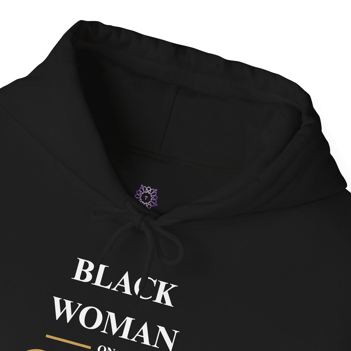 Black Woman Do Not Disturb Hoodie